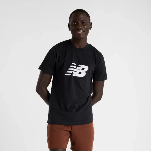 New Balance Sport Jersey Logo M Mt43906bk