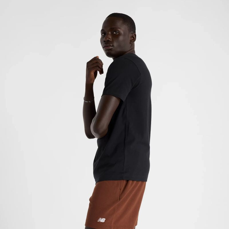 New Balance Sport Jersey Logo M Mt43906bk
