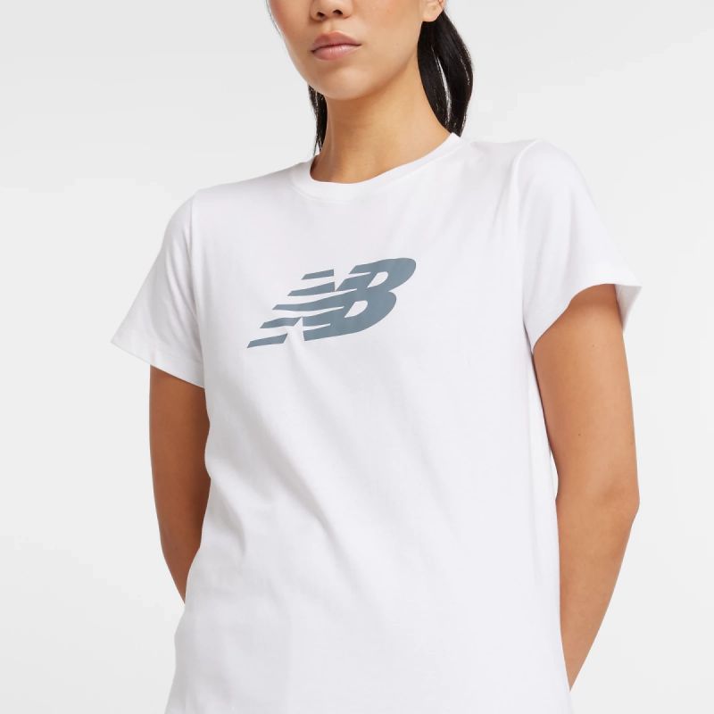 New Balance Sport Jersey Logo T-Shirt W Wt43582wt