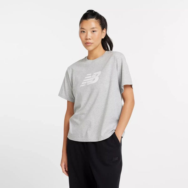 New Balance Sport Jersey Relaxed Logo W T-Shirt Wt43583ag