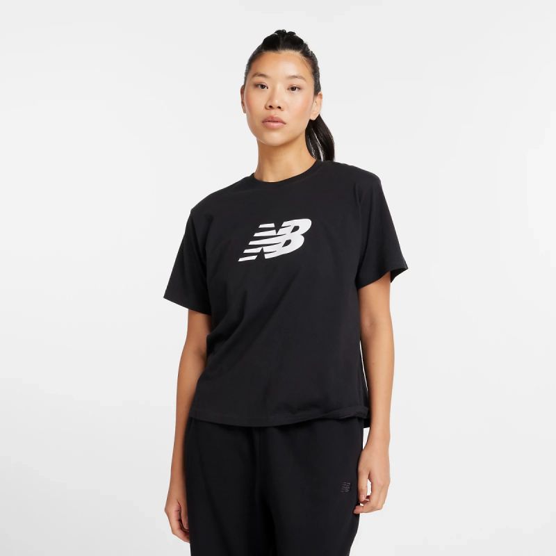 New Balance Sport Jersey Relaxed Logo W T-Shirt Wt43583bk - Sportmania.hu