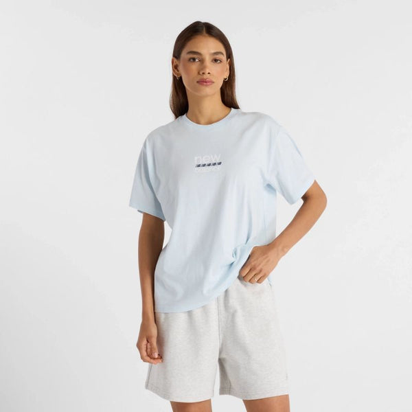 New Balance Sport Relaxed Graphic T-Sh Ib W Wt51541ib