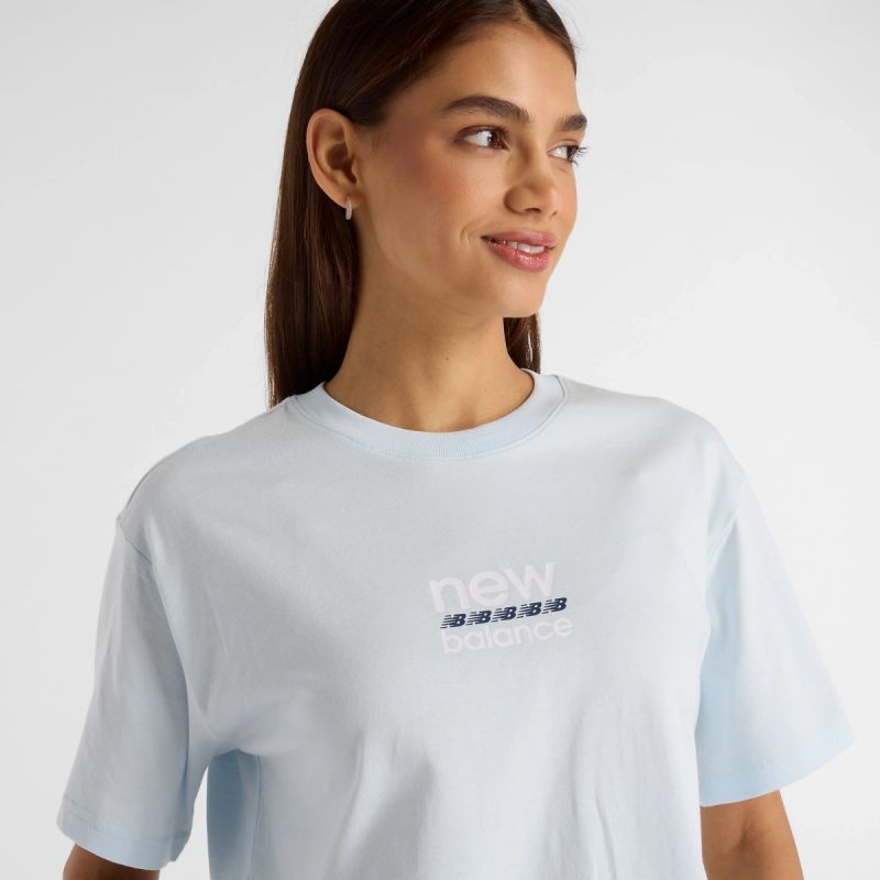 New Balance Sport Relaxed Graphic T-Sh Ib W Wt51541ib