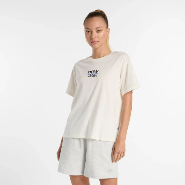 New Balance Sport Relaxed Graphic T-Sh Sst W Wt51541sst