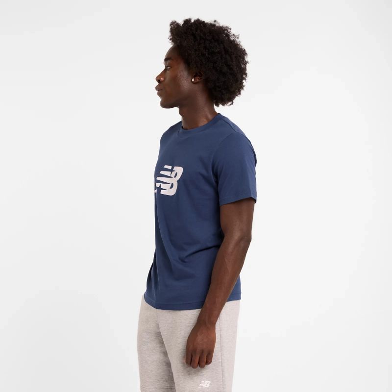 New Balance S/s Sport Graphic V Flying M T-Shirt Mt43906nny