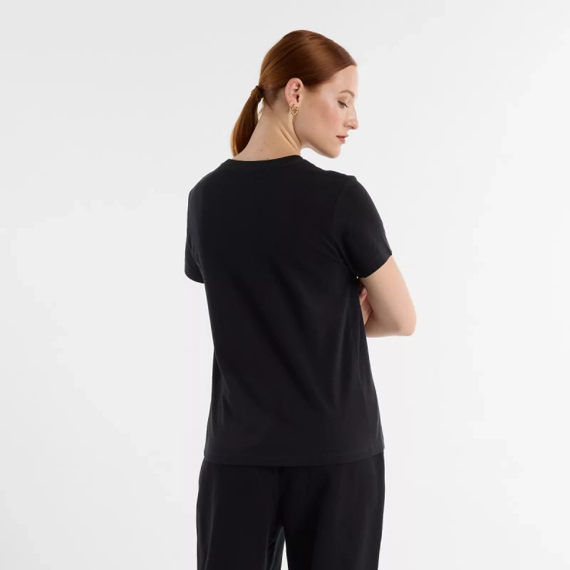 New Balance S/s Sport Jersey Logo W T-Shirt Wt43582bk - Sportmania.hu
