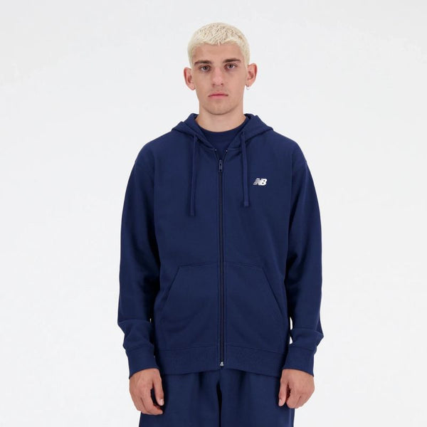New Balance Stacked Logo Hoodie Fren Nny M kapucnis pulóver, kék - Sportmania.hu
