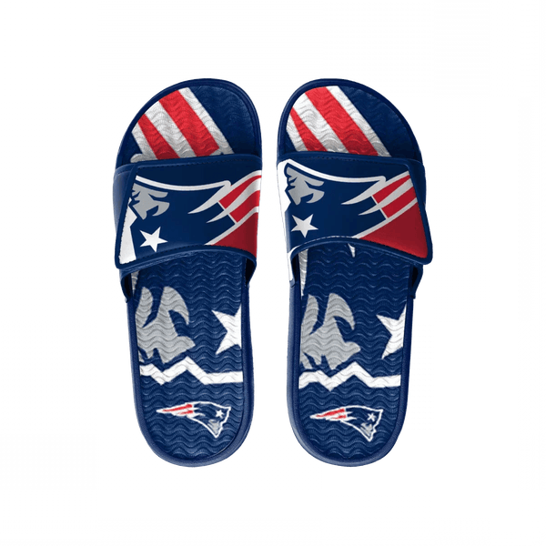 New England Patriots NFL Colorblock papucs - Sportmania.hu