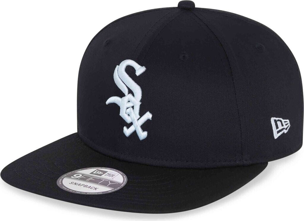 Chicago New Era Sox Fashionable Black Sports Full-Cap Cap baseball sapka