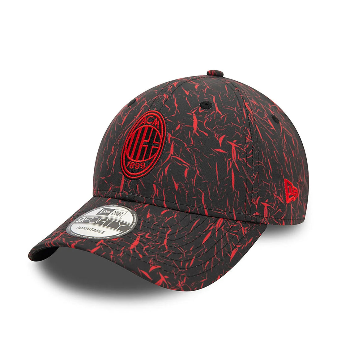 New Era AC Milan Crinkle All Over Print Black 9FORTY Baseball sapka - Sportmania.hu