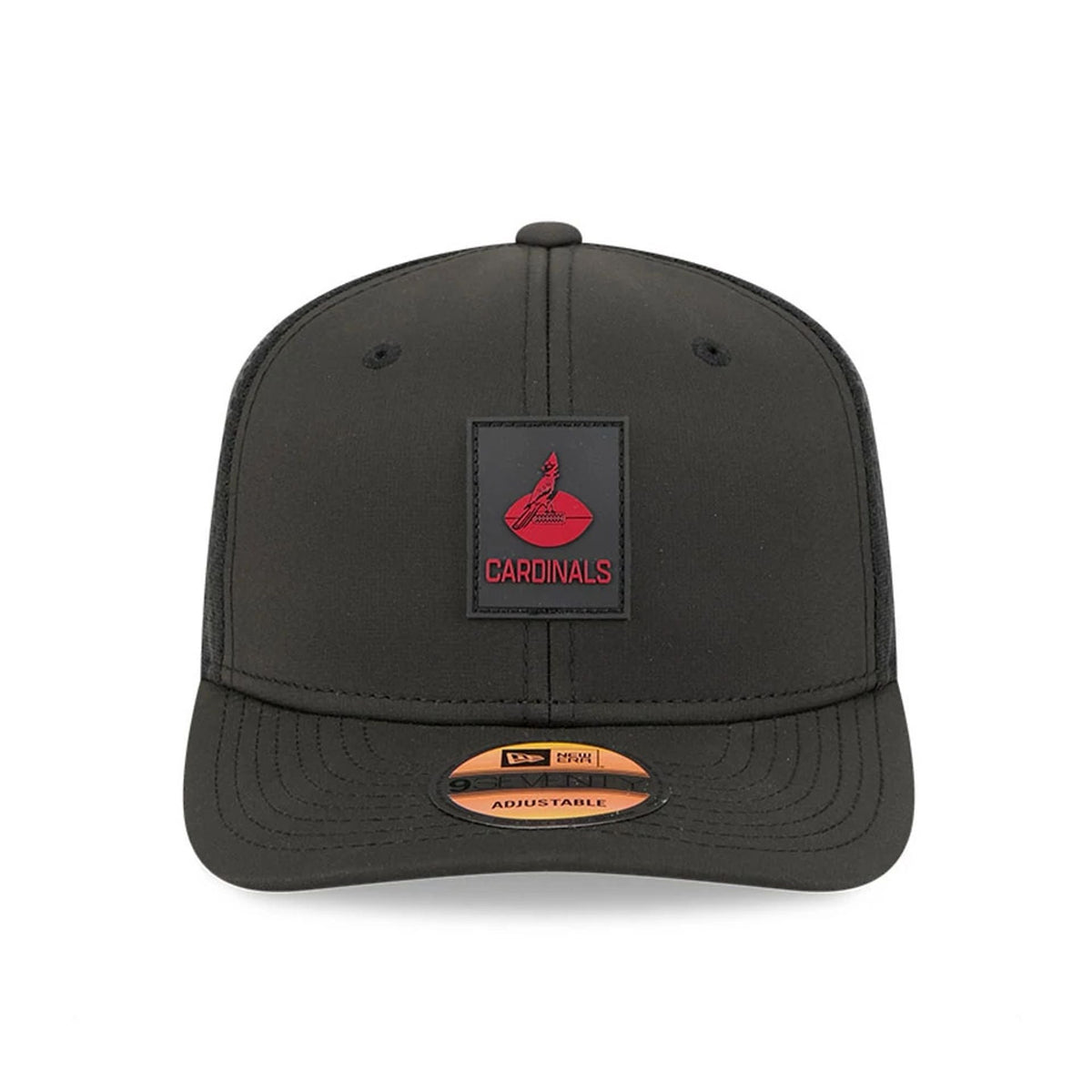 New Era Arizona Cardinals NFL Sideline 2025 Black 9SEVENTY Trucker Stretch Snap - baseball sapka