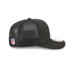 New Era Arizona Cardinals NFL Sideline 2025 Black 9SEVENTY Trucker Stretch Snap - baseball sapka