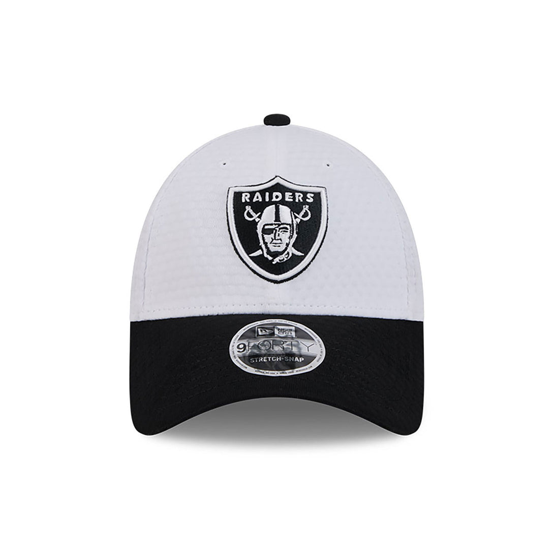 New Era as Vegas Raiders Training 2024 White 9FORTY Stretch Snap sapka - Sportmania.hu