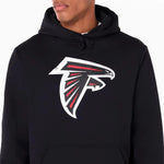 New Era Atlanta Falcons NFL Black férfi kapucnis pulóver