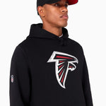 New Era Atlanta Falcons NFL Black férfi kapucnis pulóver