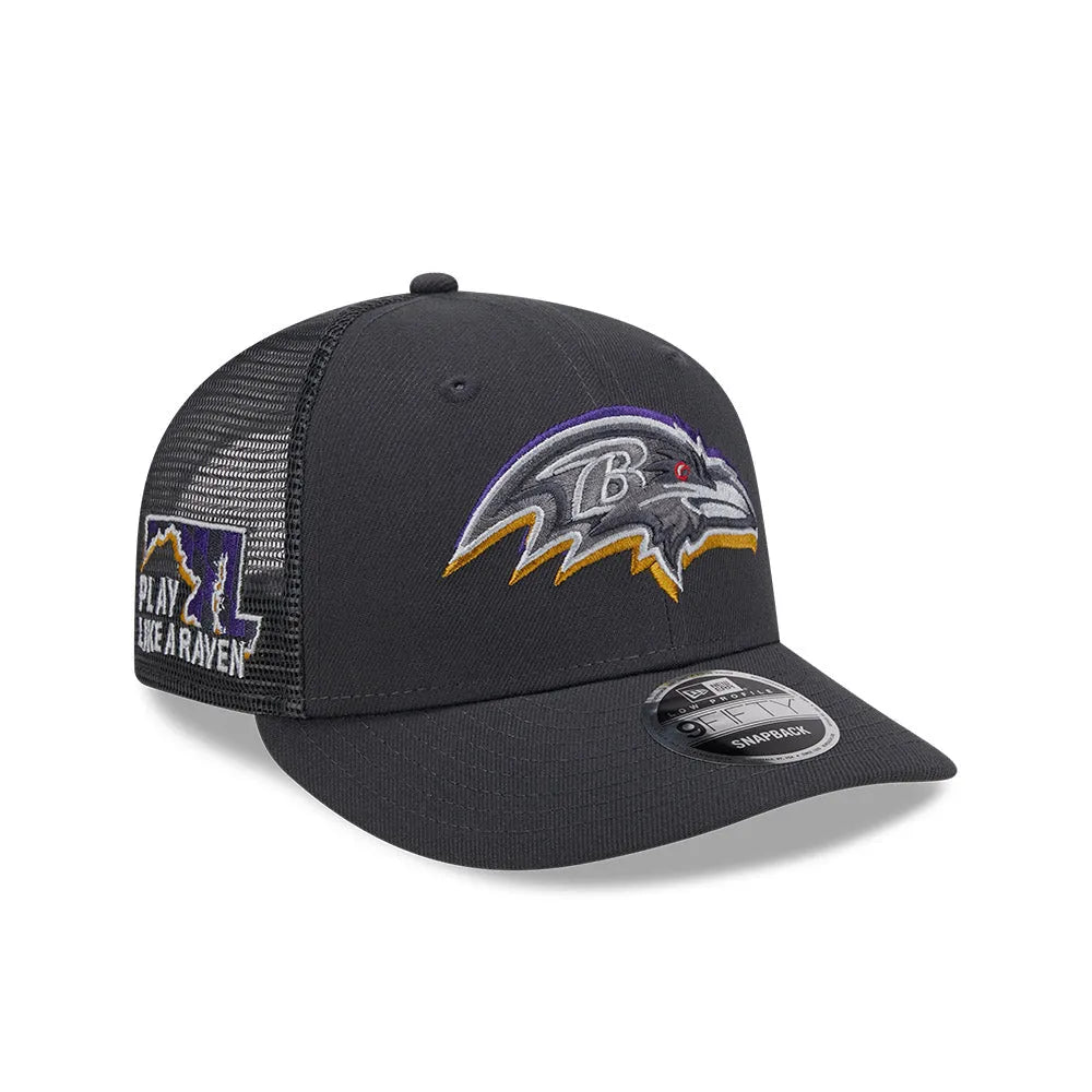 New Era Baltimore Ravens 2024 Draft Low Profile 9Fifty Snapback sapka Baseball sapka - Sportmania.hu