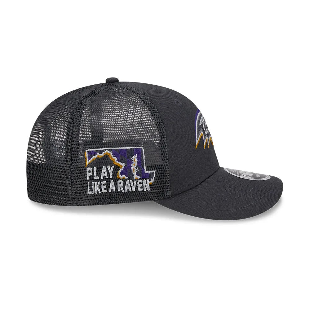 New Era Baltimore Ravens 2024 Draft Low Profile 9Fifty Snapback sapka Baseball sapka - Sportmania.hu