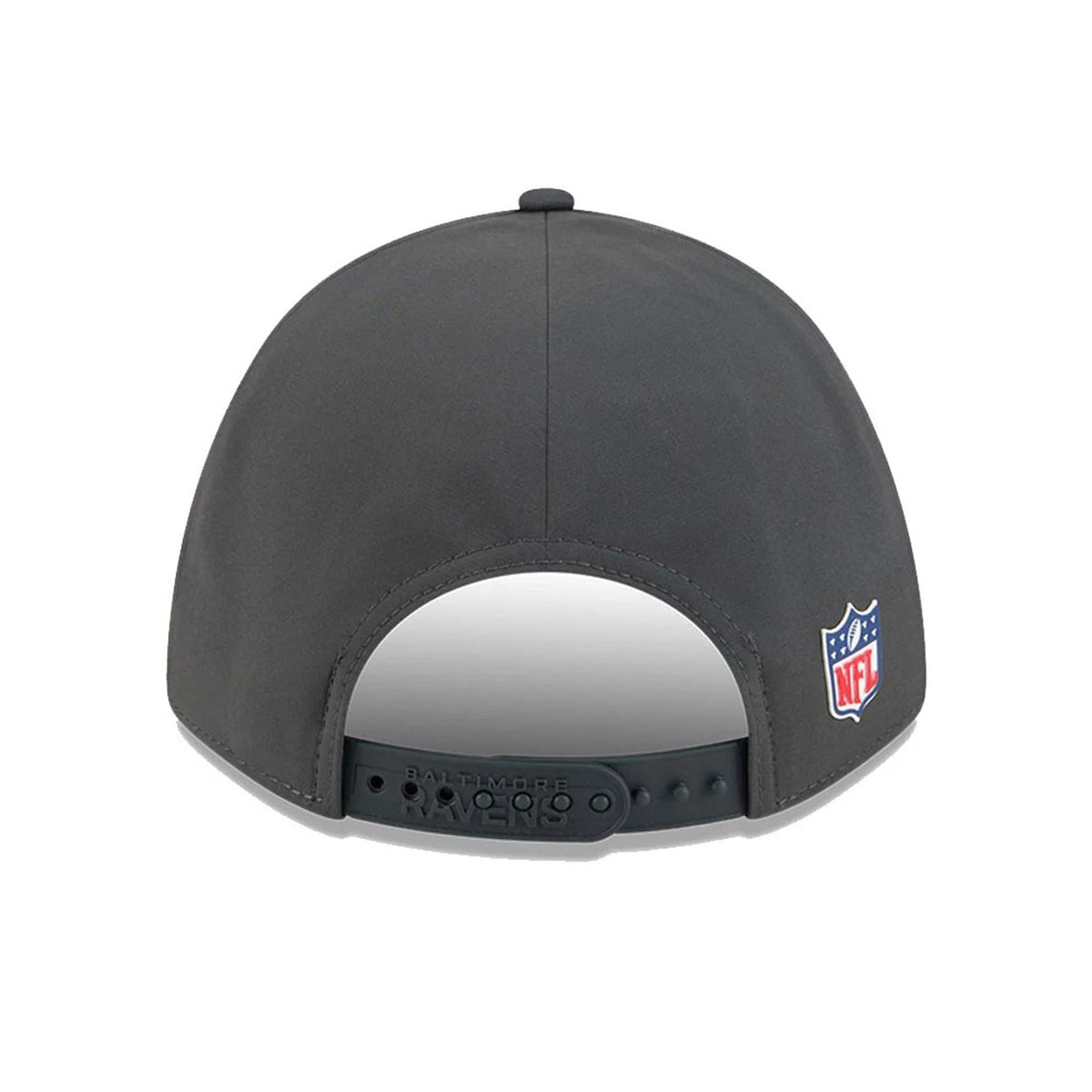 New Era Baltimore Ravens NFL Sideline 2025 Charcoal 9FORTY M-Crown - baseball sapka