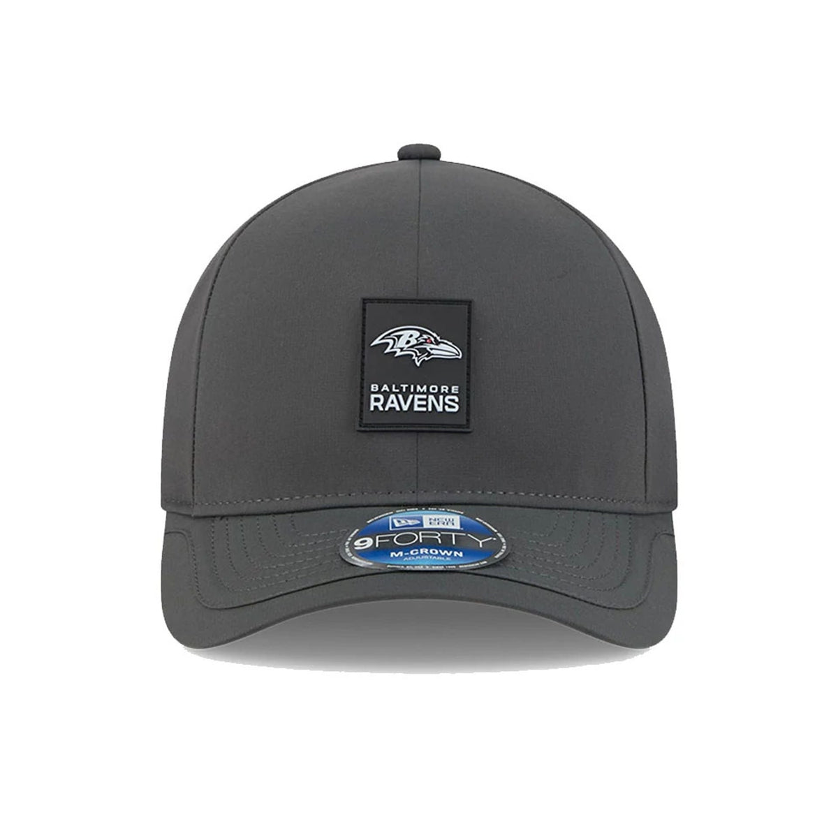 New Era Baltimore Ravens NFL Sideline 2025 Charcoal 9FORTY M-Crown - baseball sapka