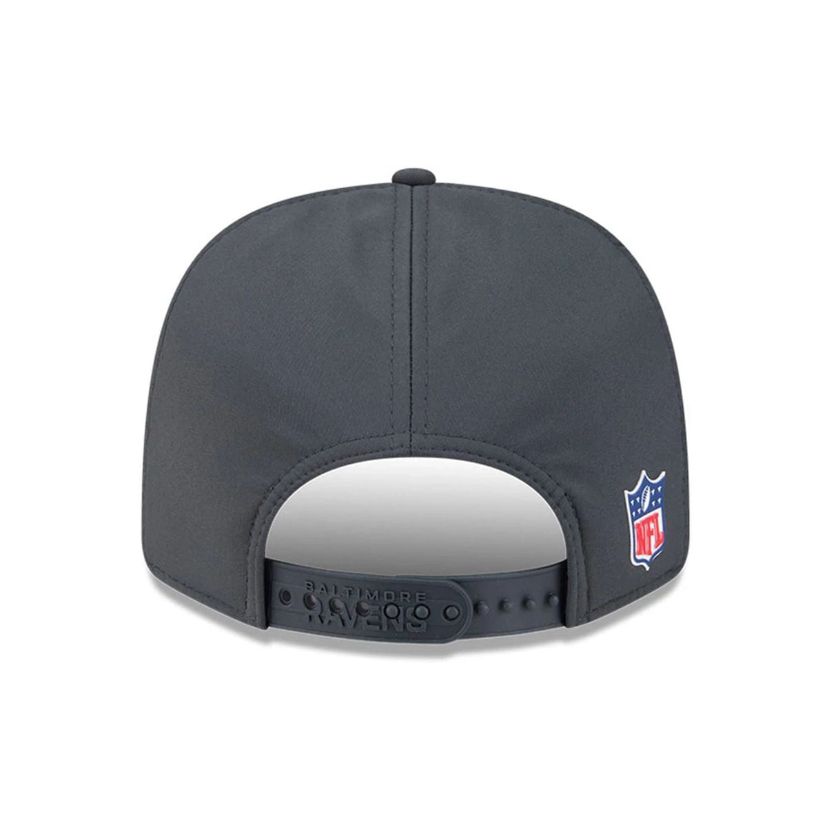 New Era Baltimore Ravens NFL Sideline 2025 Charcoal 9SEVENTY Stretch Snap - baseball sapka