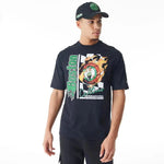 New Era Boston Celtics NBA Flame Print Black Oversized póló - Sportmania.hu