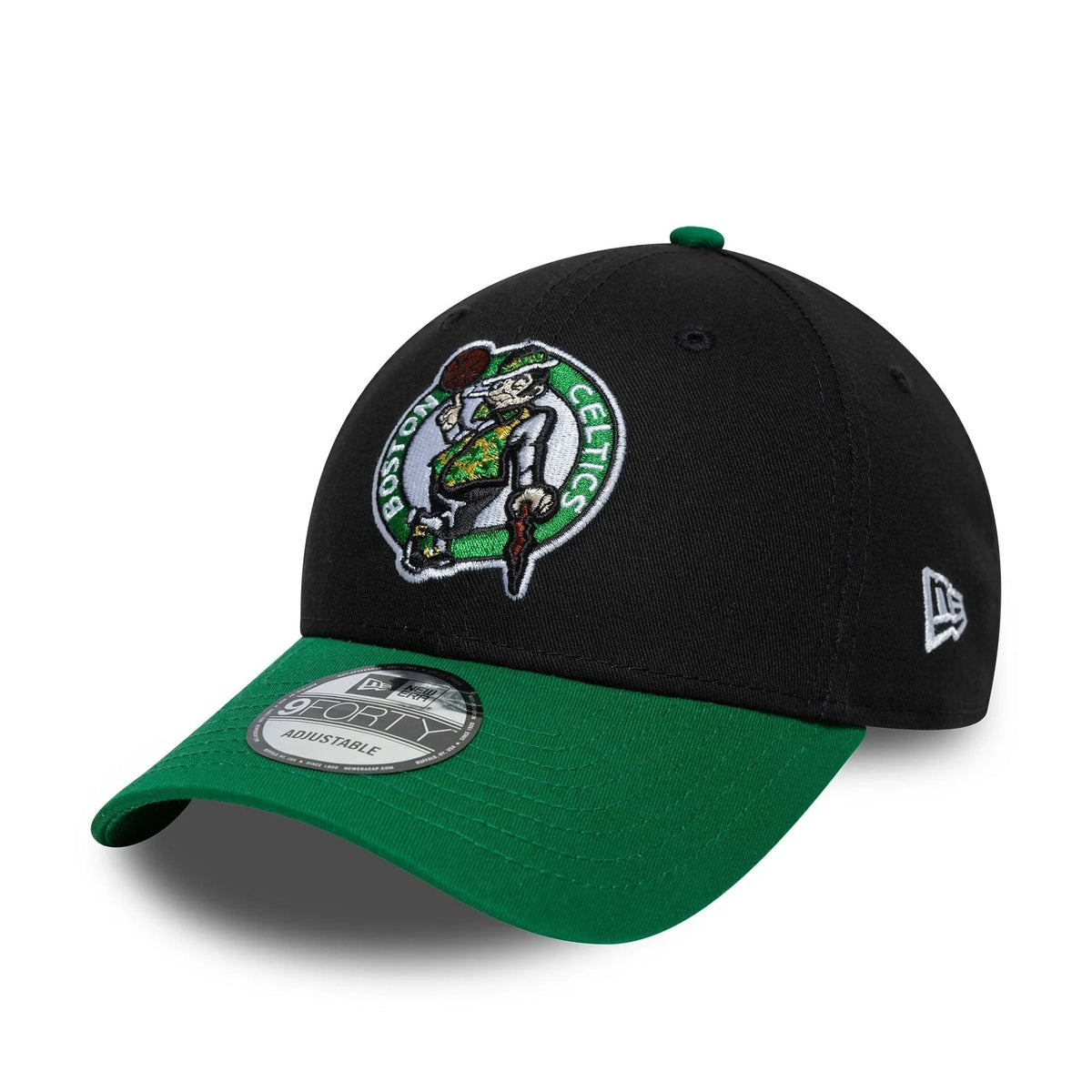 New Era Boston Celtics NBA Side Patch Black 9FORTY baseball sapka