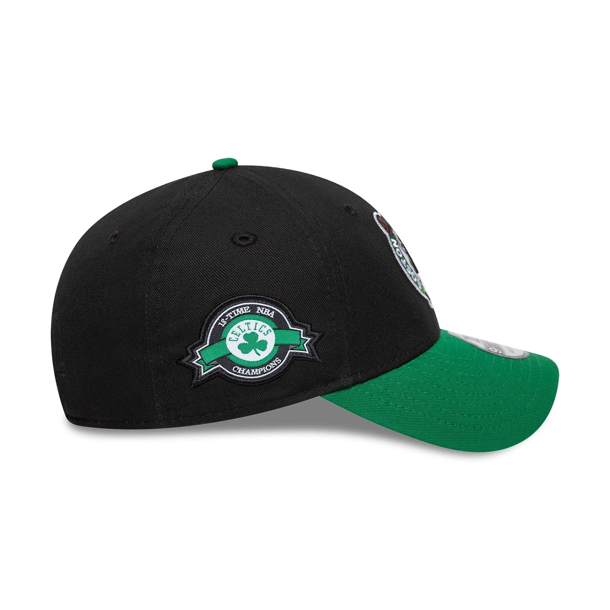 New Era Boston Celtics NBA Side Patch Black 9FORTY baseball sapka