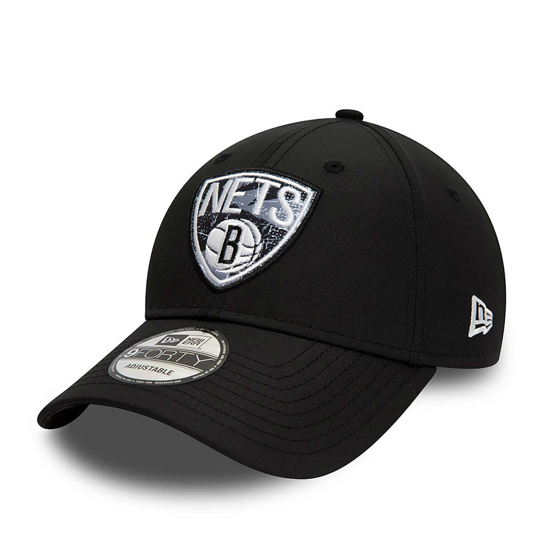 New Era Brooklyn Nets Print Infill Black 9FORTY baseball sapka - Sportmania.hu