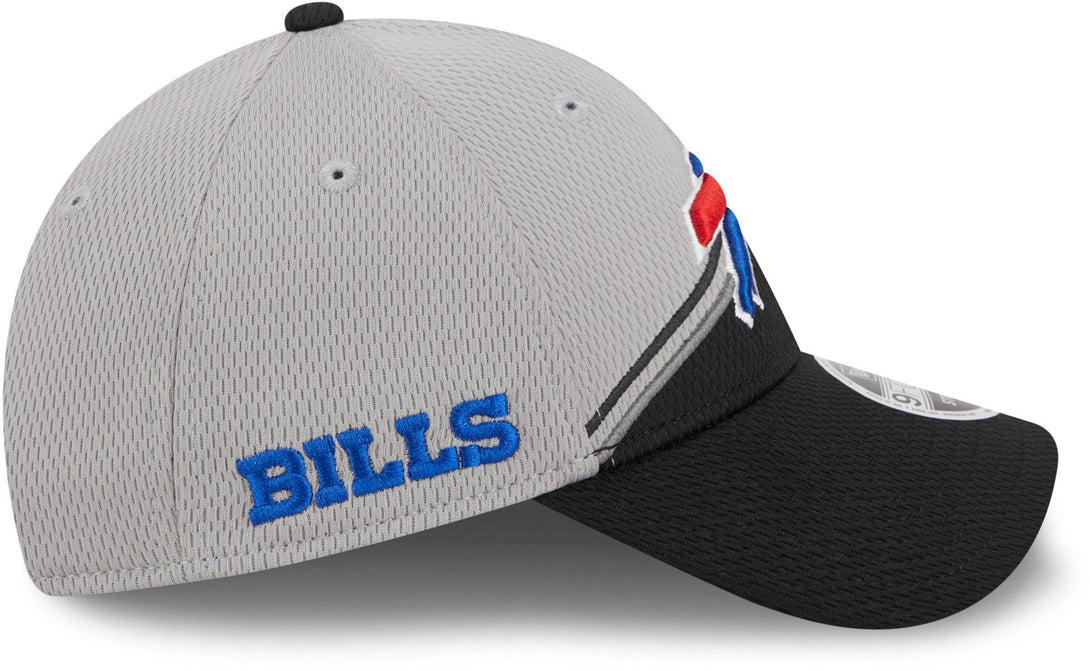 New Era Buffalo Bills NFL Sideline 2023 Grey 9FORTY Stretch Snap baseball sapka - Sportmania.hu