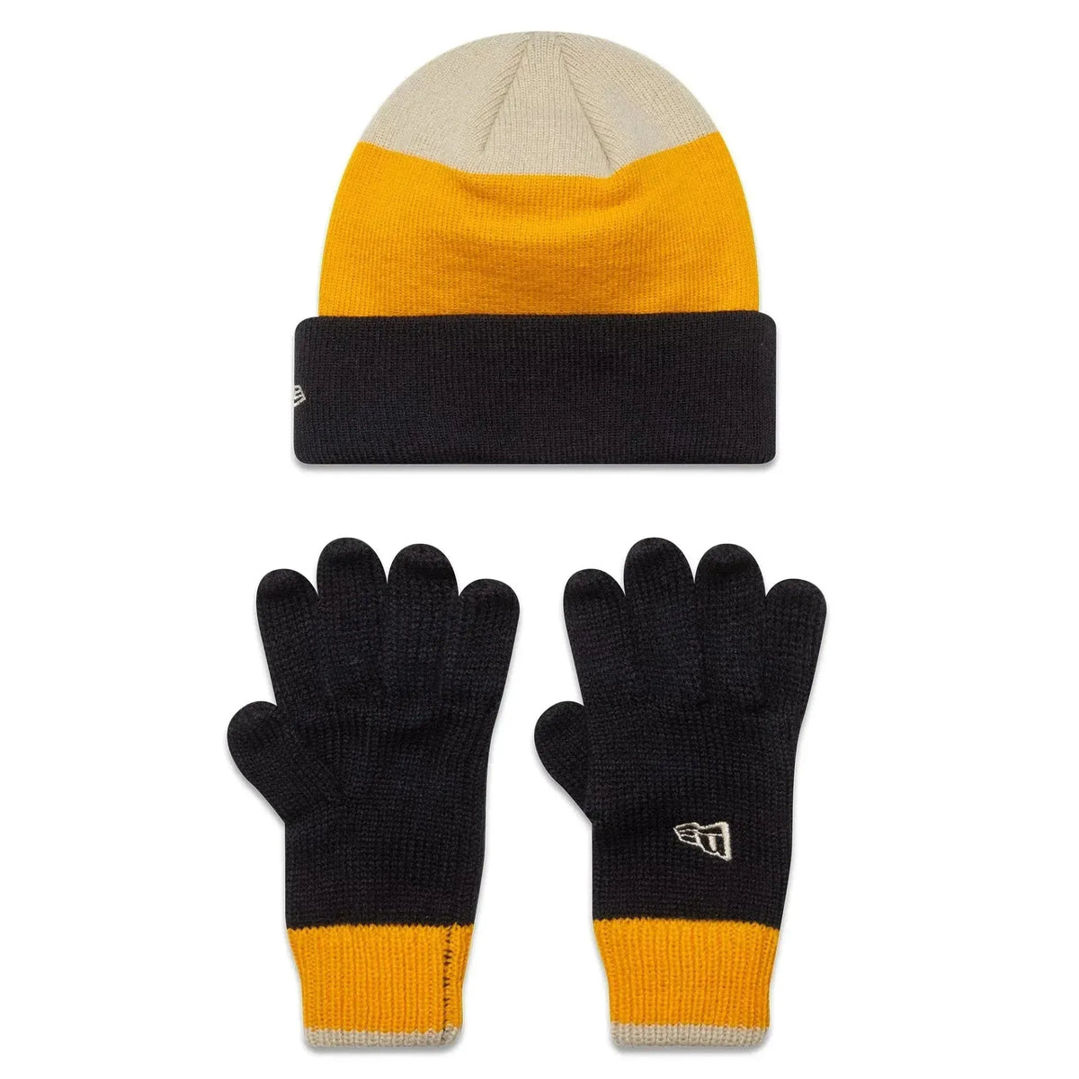 New Era Cable Navy sapka és kesztyű szett, gyerek
