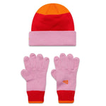 New Era Cable Pastel sapka és kesztyű szett, gyerek
