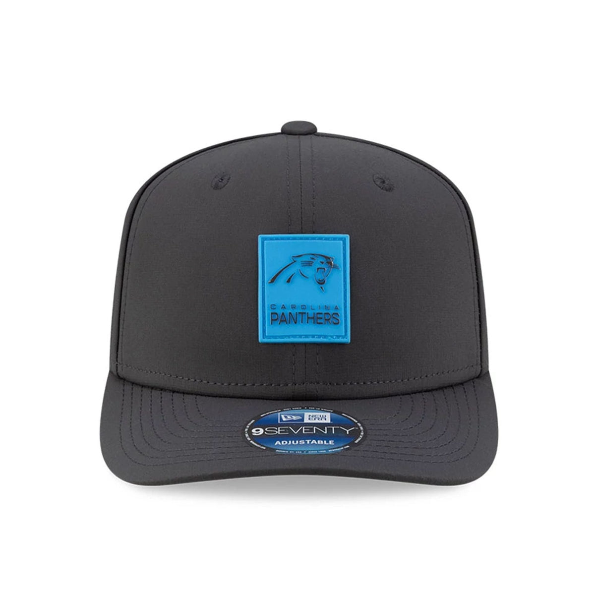 New Era Carolina Panthers NFL Sideline 2025 Charcoal 9SEVENTY Stretch Snap - baseball sapka