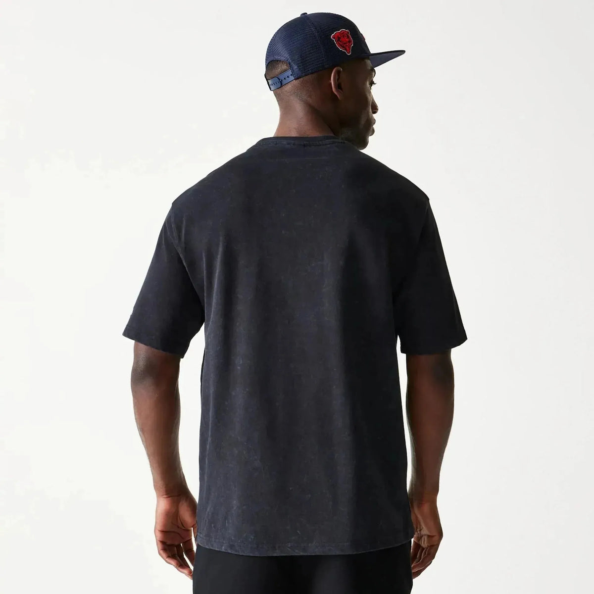 New Era Chicago Bears NFL Games Premium Apparel Black Oversized póló