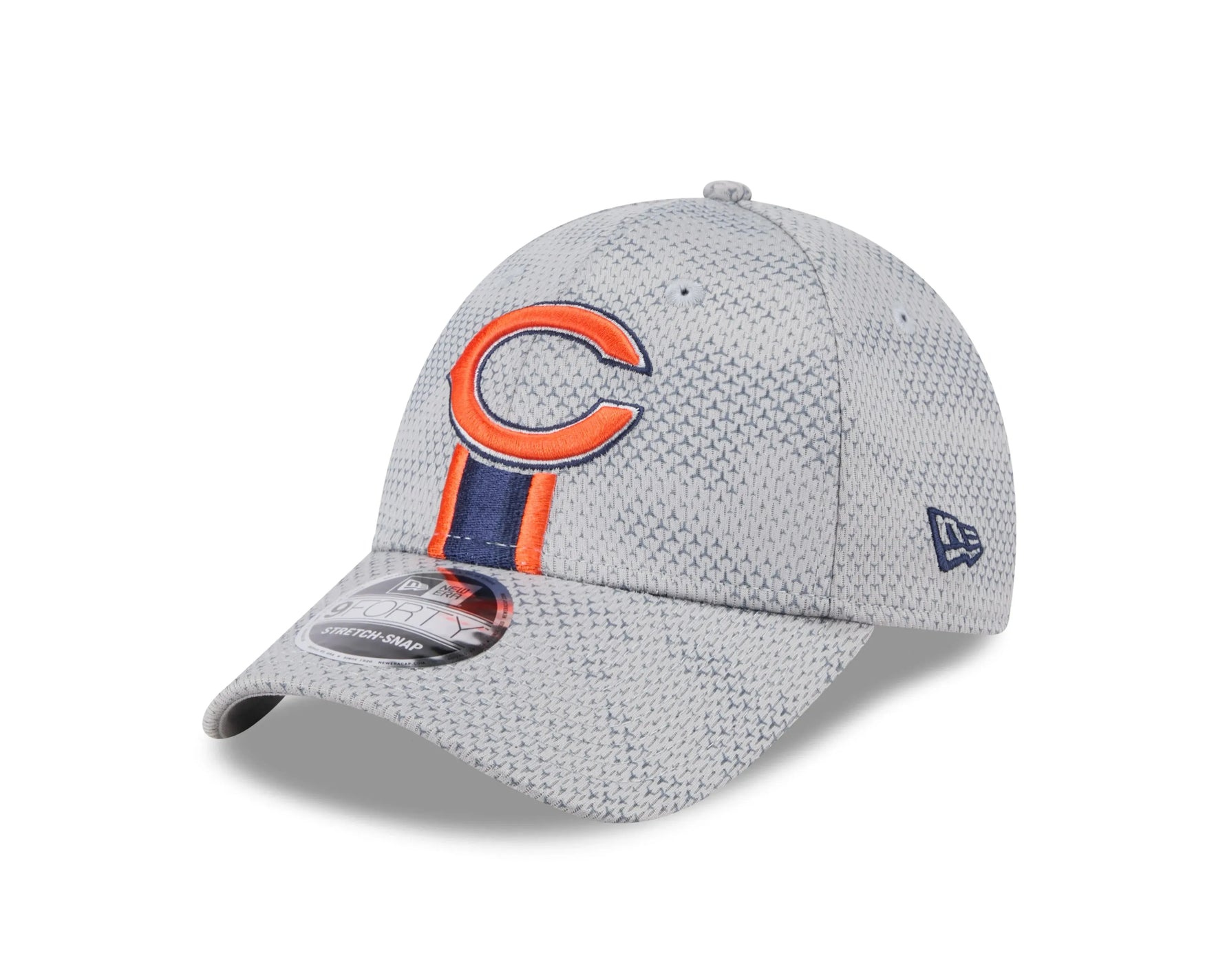 New Era Chicago Bears NFL Sideline 2024 Gray 9FORTY Stretch Snap Baseball sapka - Sportmania.hu
