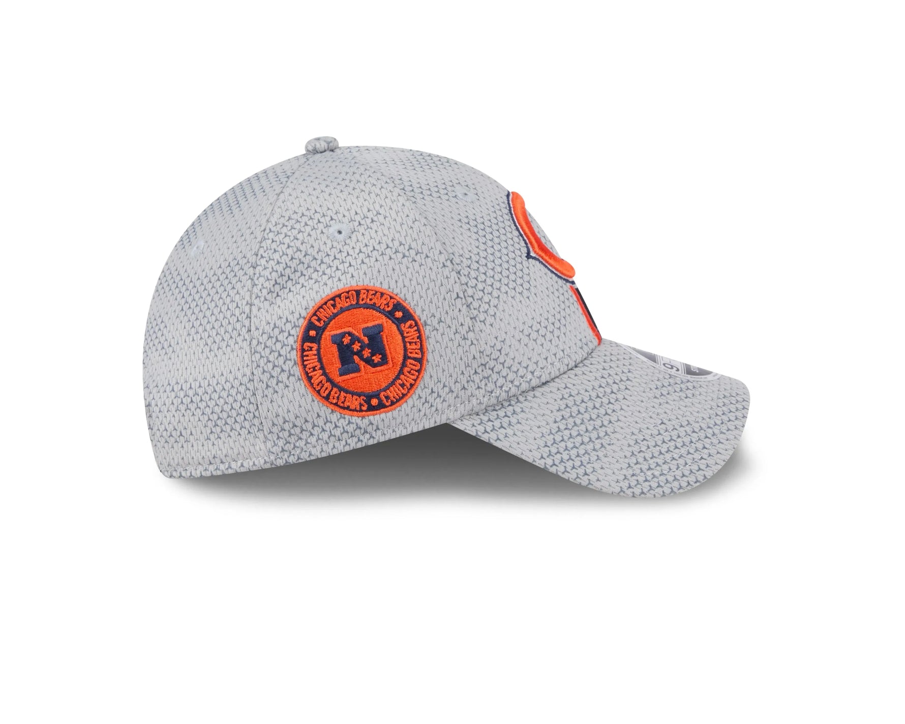 New Era Chicago Bears NFL Sideline 2024 Gray 9FORTY Stretch Snap Baseball sapka - Sportmania.hu