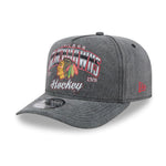 New Era Chicago Blackhawks NHL Washed Black 9FIFTY A-Frame - baseball sapka