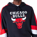 New Era Chicago Bulls Colour Block Black kapucnis pulóver