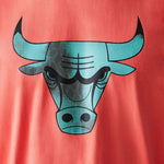 New Era Chicago Bulls NBA All Over Print Infill Pink Oversized férfi póló