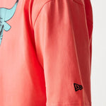 New Era Chicago Bulls NBA All Over Print Infill Pink Oversized férfi póló