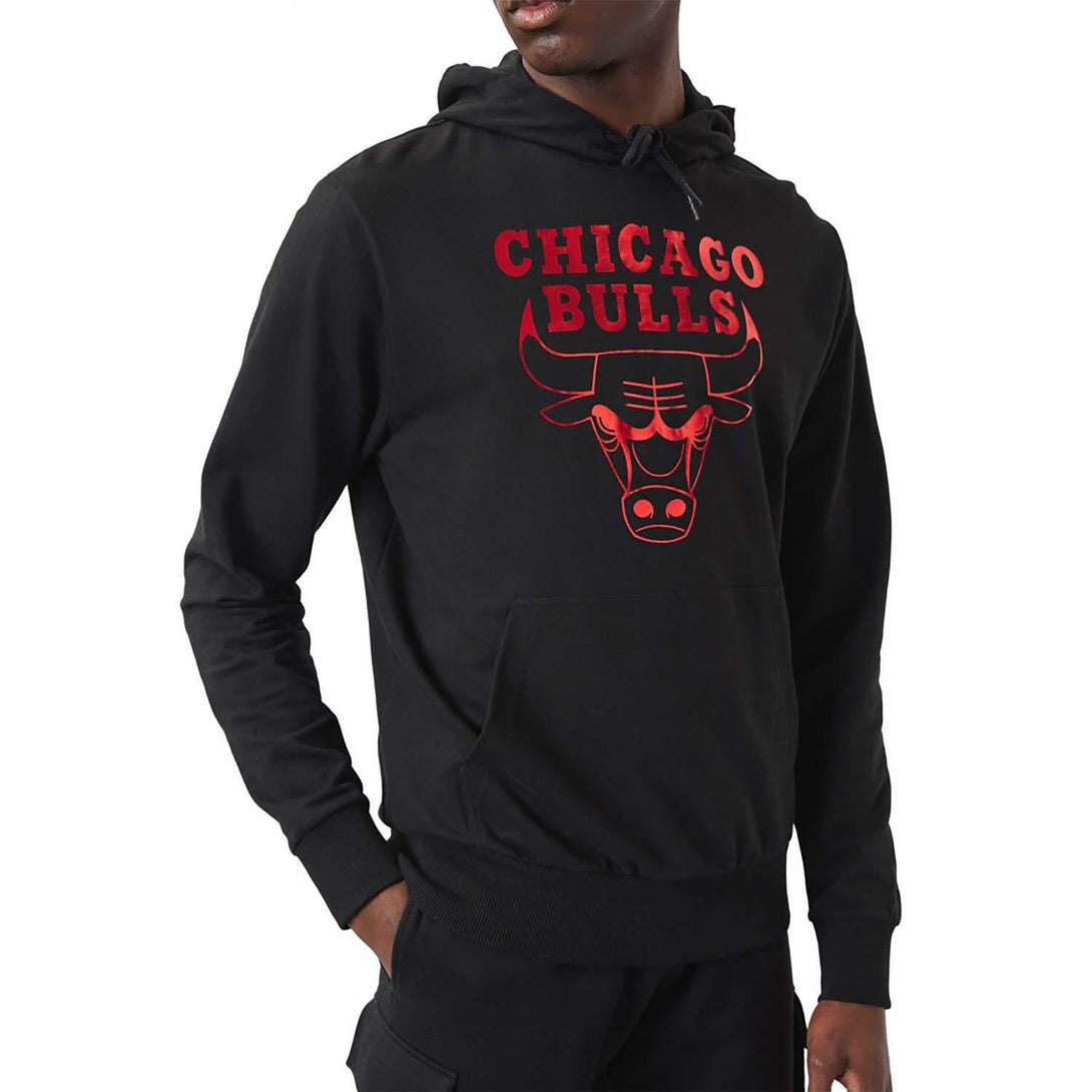 New Era Chicago Bulls NBA Foil Black kapucnis pulóver - Sportmania.hu