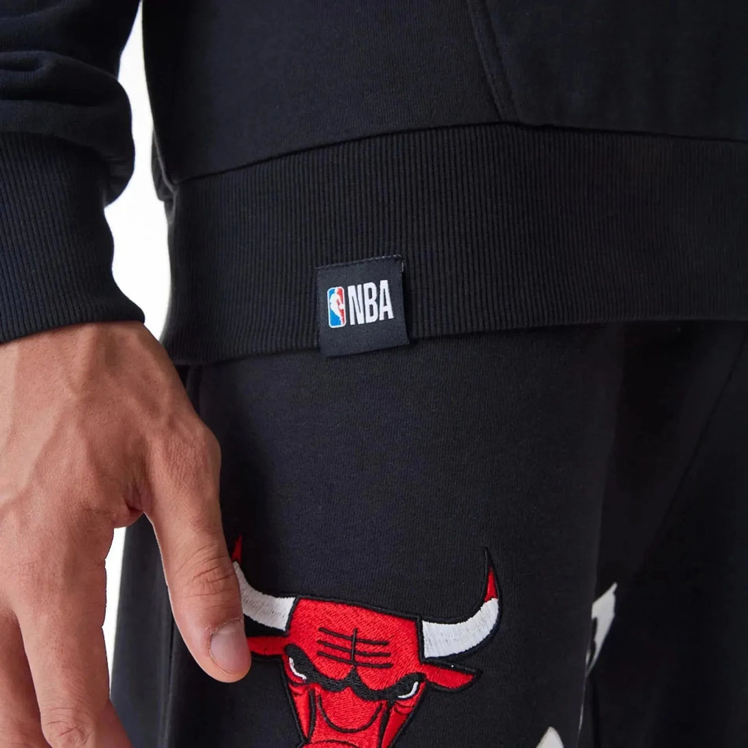 New Era Chicago Bulls NBA Graphic Black Oversized kapucnis pulóver - Sportmania.hu