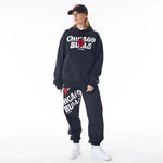 New Era Chicago Bulls NBA Graphic Black Oversized kapucnis pulóver - Sportmania.hu