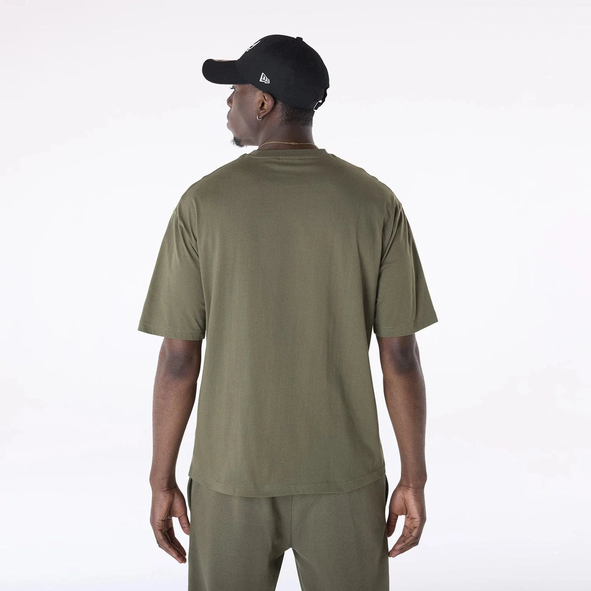 New Era Chicago Bulls NBA League Essential Green Oversized férfi póló
