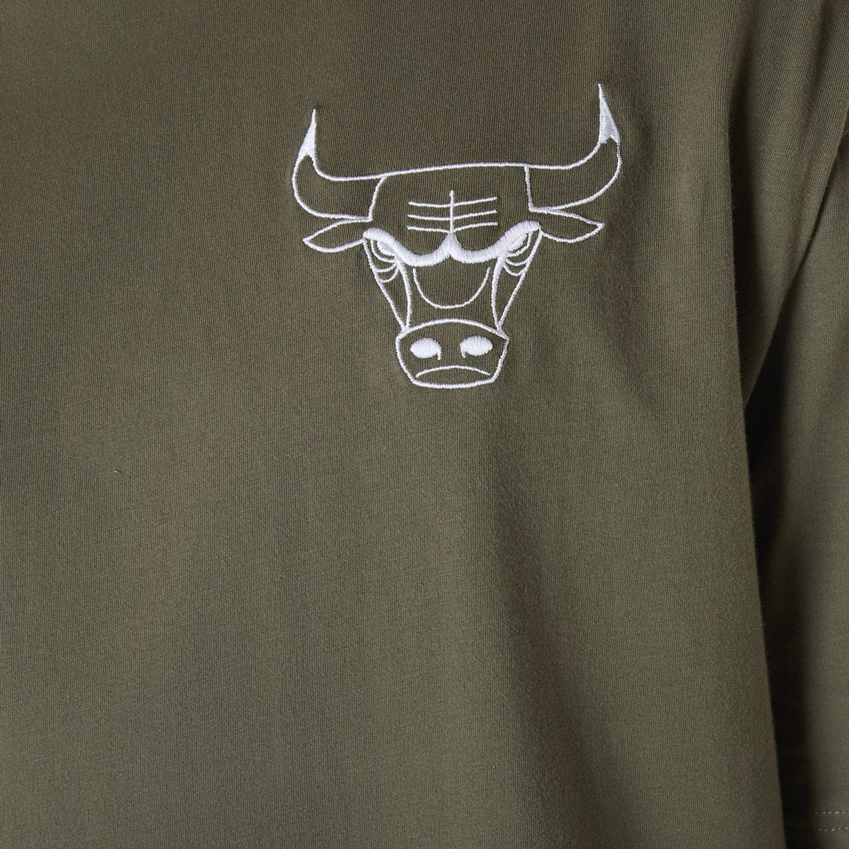 New Era Chicago Bulls NBA League Essential Green Oversized férfi póló