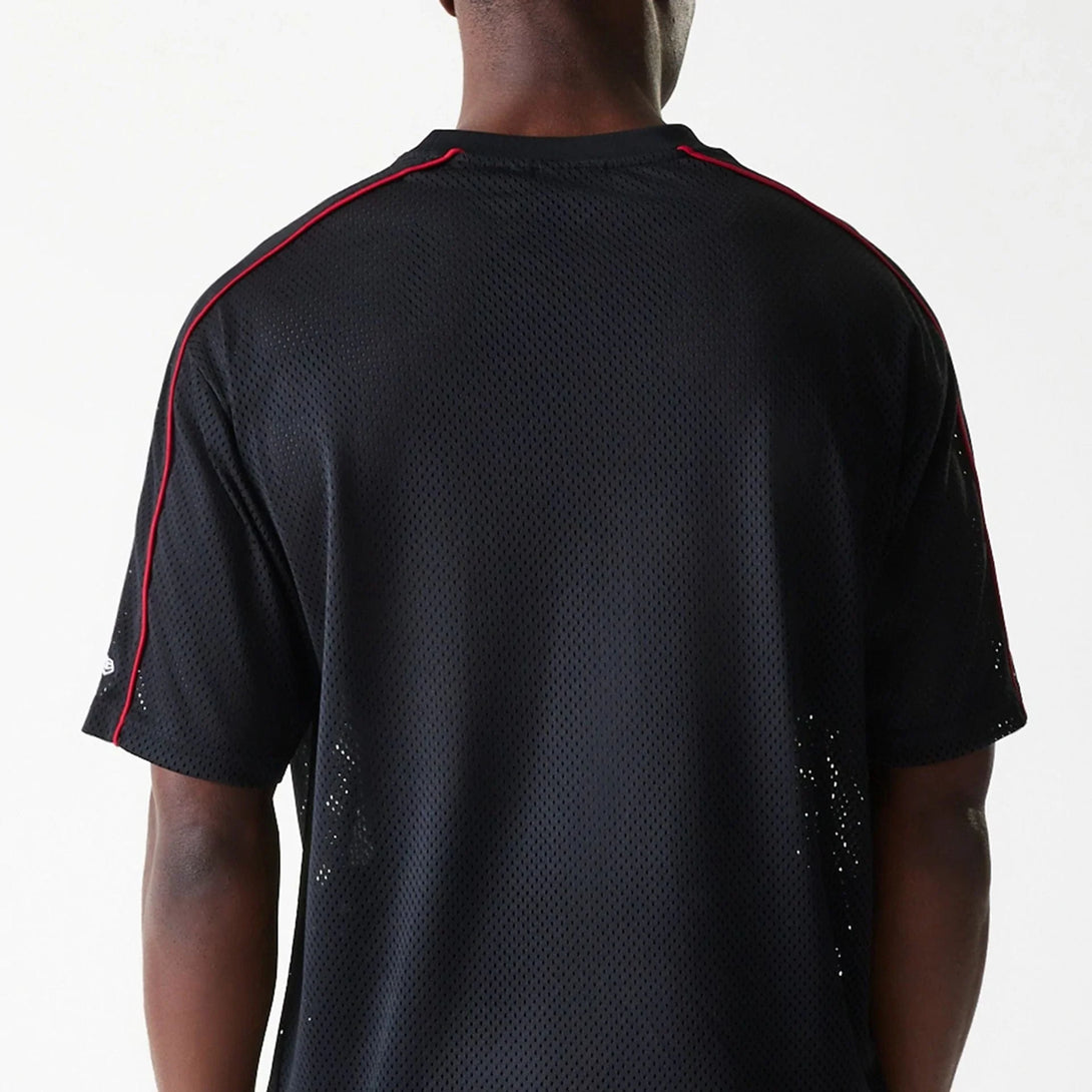 New Era Chicago Bulls NBA Piping Black Oversized Mesh póló - Sportmania.hu