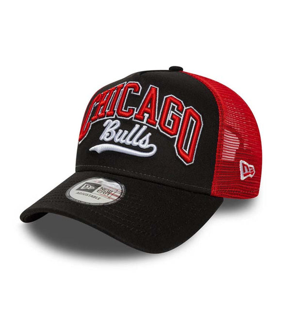 New Era Chicago Bulls NBA Script 9FORTY E-Frame Trucker sapka