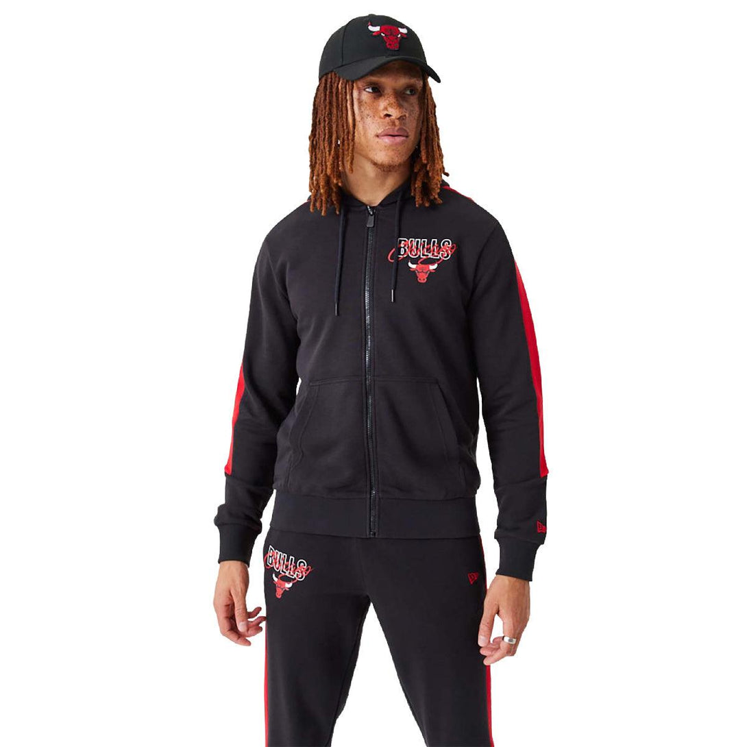 New Era Chicago Bulls NBA Script Full-Zip kapucnis pulóver - Sportmania.hu