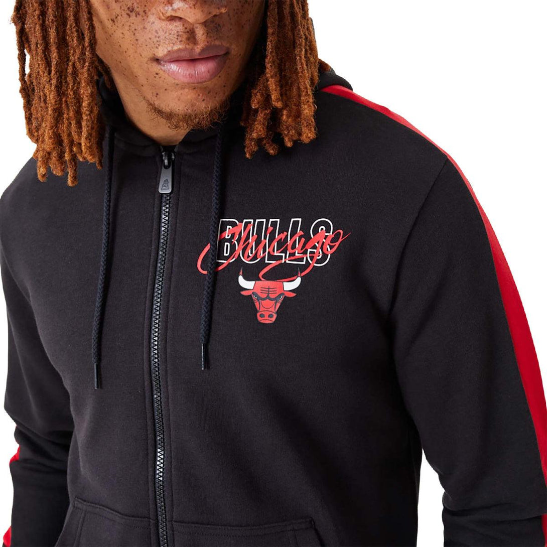 New Era Chicago Bulls NBA Script Full-Zip kapucnis pulóver - Sportmania.hu