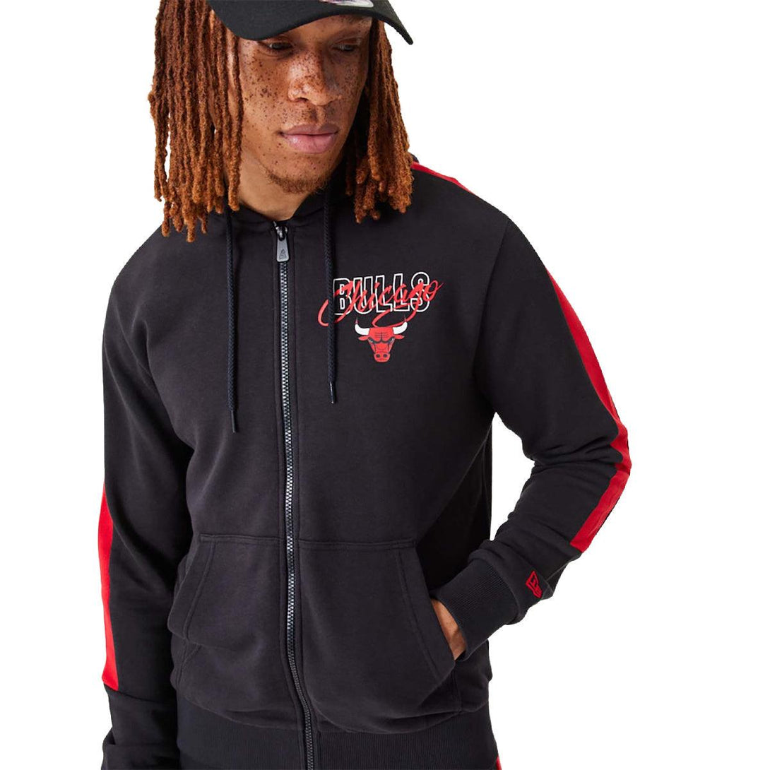 New Era Chicago Bulls NBA Script Full-Zip kapucnis pulóver - Sportmania.hu