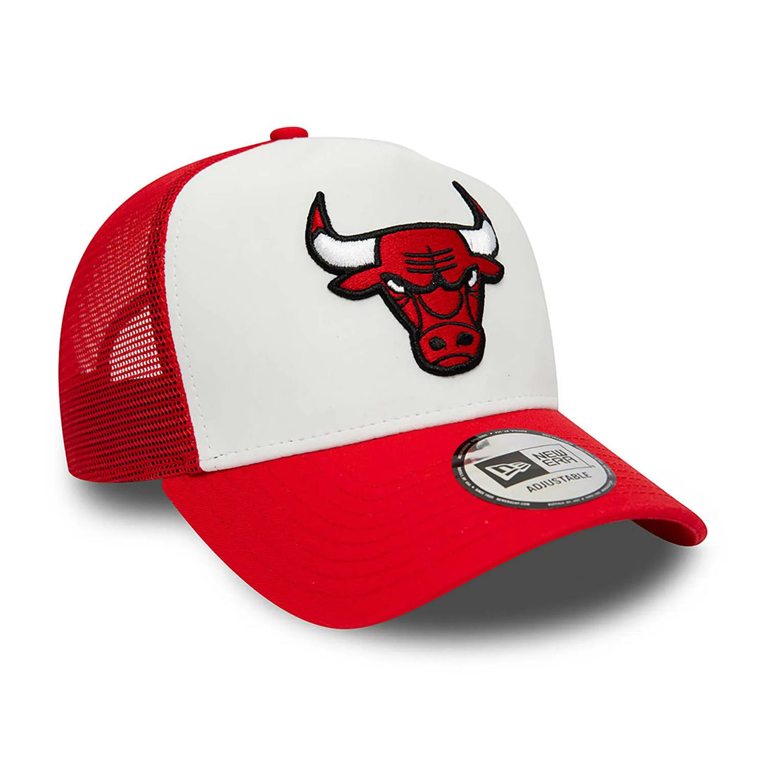 New Era Chicago Bulls Team Colour Red A-Frame Trucker sapka Baseball sapka - Sportmania.hu